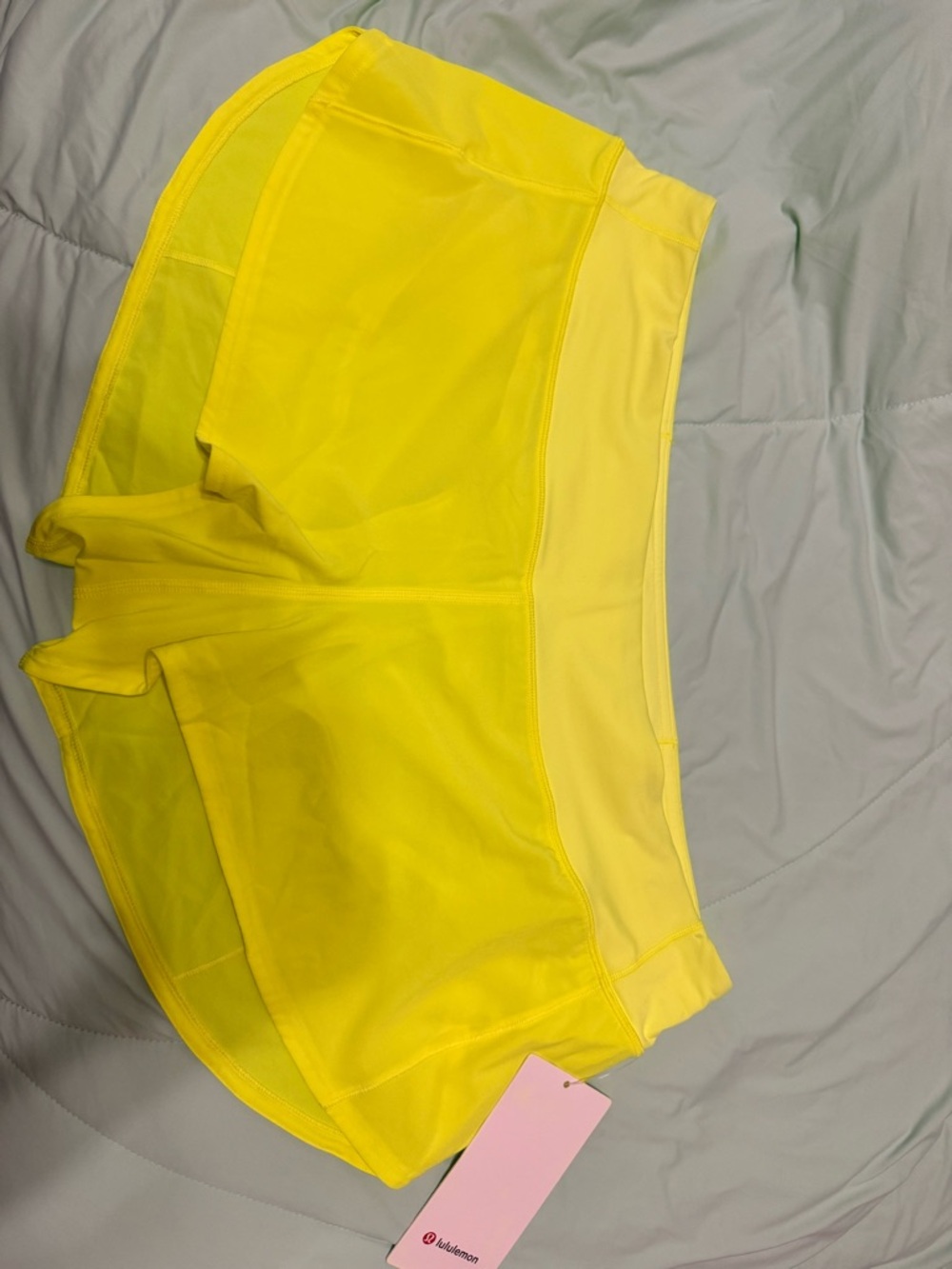 lululemon athletica Bright Yellow Athletic Shorts